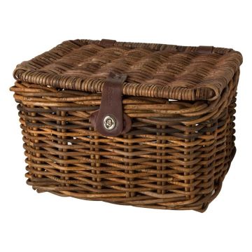 FastRider Mand Rotan Medium Met Klep Bruin
