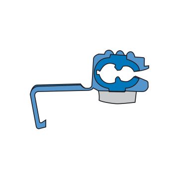 Carpoint Aftakklem 1560 Blauw Blister 5 Stuks