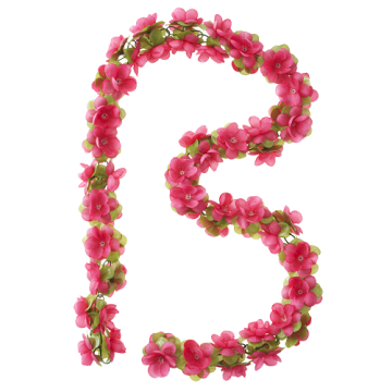 BASIL Bloemenguirlande Garland Fuchsia