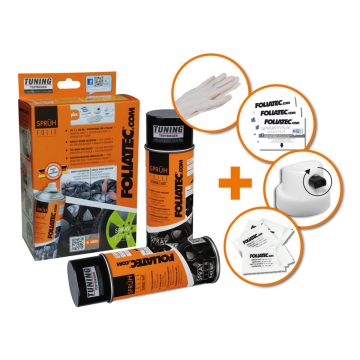 Foliatec Spray Film (Spuitfolie) Set antraciet metallic 2x400ml