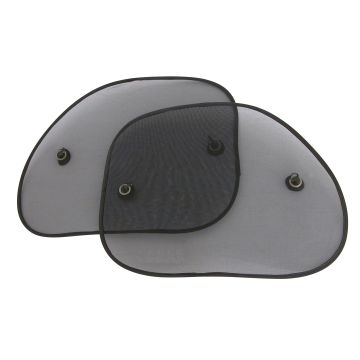 Carpoint Zonneschermen zijruit trapezium zwart