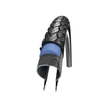 Schwalbe Buitenband Marathon Plus Tour 28x1.40 37-622 Draad Reflectie Zwart