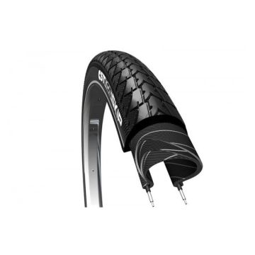 CST Buitenband 24X1.75 47-507 Reflectie Kids Skip Zwart