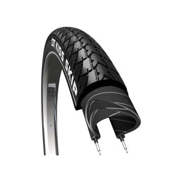 CST Buitenband 18X1.75 47-355 Reflectie Kids Skip Zwart