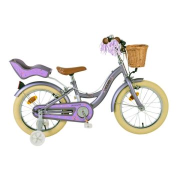 Volare Blossom Kinderfiets Meisjes 16 inch Paars Twee Handremmen 2025
