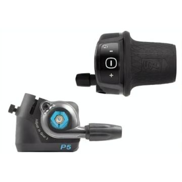 Sunrace Draaiversteller 5 speed met clickbox passend op SRAM S5