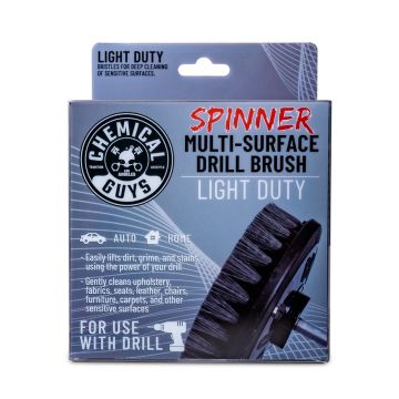 Chemical Guys Carpet Brush With Drill Attachment (Light Duty)