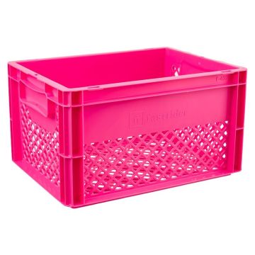 FastRider fietskrat medium roze