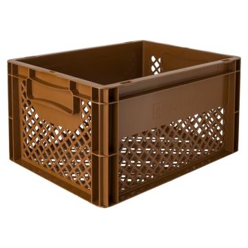 FastRider fietskrat medium bruin