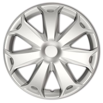 AutoStyle 4-Delige Wieldoppenset Mega 15-inch zilver