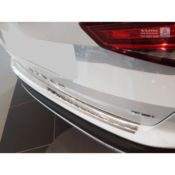 Avisa RVS Achterbumperprotector passend voor Seat Ateca 2016-2020 & FL 2020- 'Ribs'