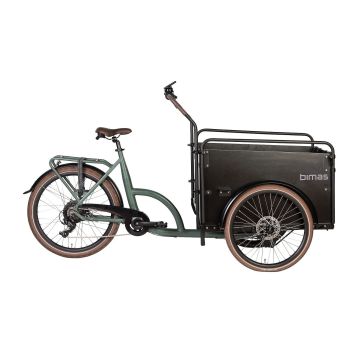 Bimas Elektrische Bakfiets eCargo 3.3 Economy Groen 468 Wh