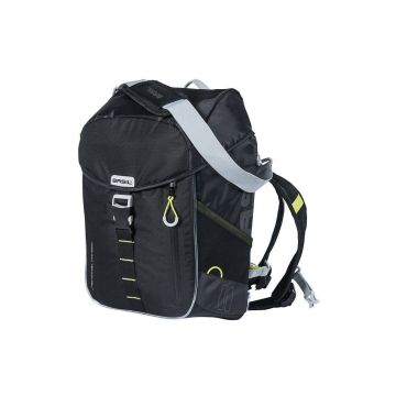 Basil Fietsrugzak Miles Daypack Nordlicht 17 liter zwart