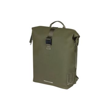 Basil fietsrugzak soho nordlicht 17 liter Donker groen