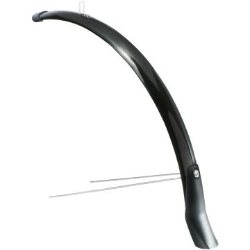 Eurofender Voorspatbord Snello 28" x 46 mm zwart