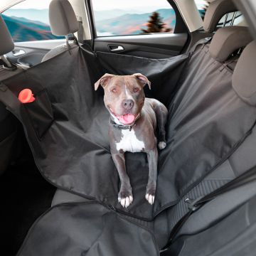 otoM Universele Achterbankprotector t.b.v. huisdieren in zwart waterafstotend materiaal 1 stuk