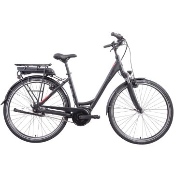 Hercules Elektrische stadsfiets Robert/a F7 Active Plus dames 50 cm Mat Zwart 400 Wh