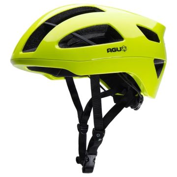 AGU Fietshelm Vigarous Fluo Geel S/M 54-58
