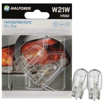 Halfords Autolampen W21W
