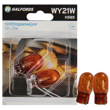 Halfords Autolampen WY21W