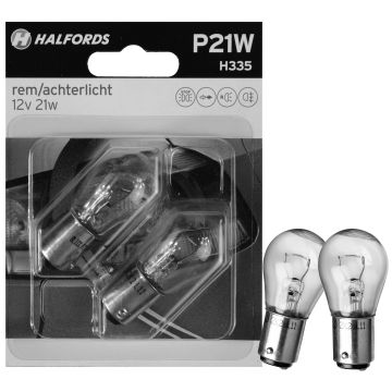 Halfords Autolampen P21W H335
