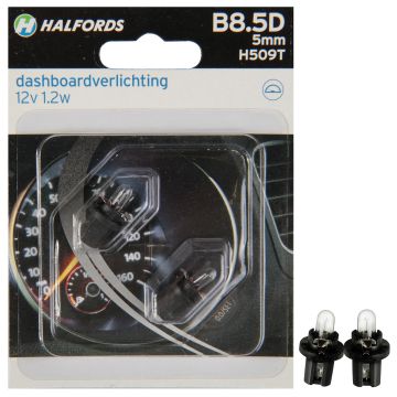 Halfords Autolampen B8.5D