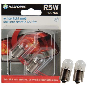 Halfords Autolampen R5W Rapid Response
