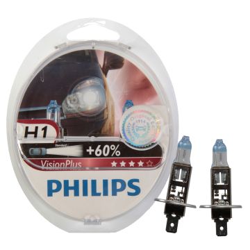 Philips Lampenset Visionplus H1
