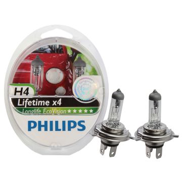 Philips Lampenset Ecovision H4