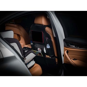 otoM Universele Autostoel Organizer Zwart PVC leder