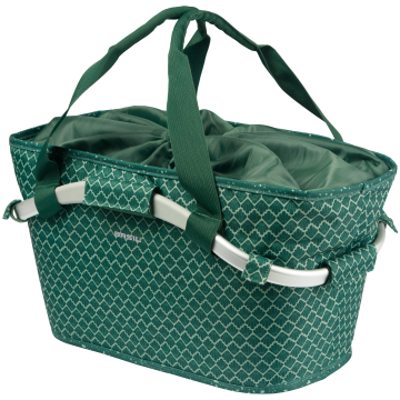 BASIL Fietsmand Flair Carry All achtermand met MIK bevestiging 38 x 21 x 27 cm groen