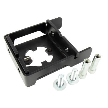 Qibbel Ahead stuurpenadapter 1 1/8" geïntegreerde kabels zwart