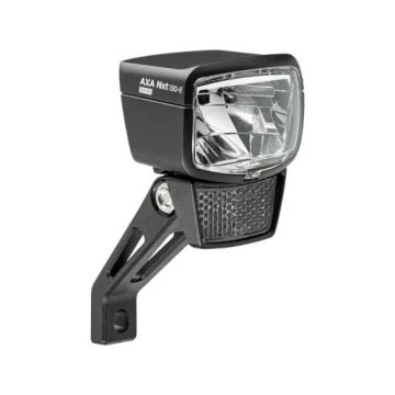 AXA Koplamp 130 E-BIKE 6-12V zwart