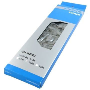Shimano Ketting 6/7/8 speed HG40 met 116 schakels