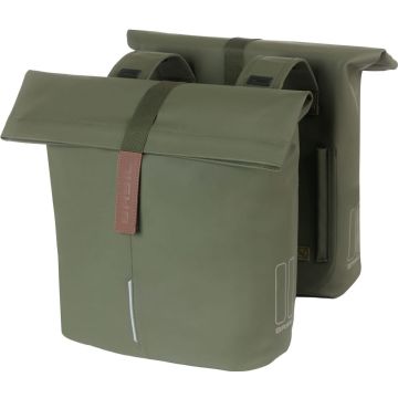 BASIL Dubbele fietstas City 32 liter 12 x 29 x 30 cm moss groen