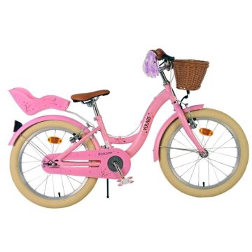 Volare Blossom Kinderfiets Meisjes 18 inch Roze Twee handremmen 2025