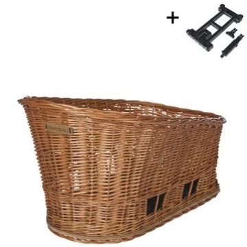 BASIL Hondenfietsmand Pasja M MIK naturel