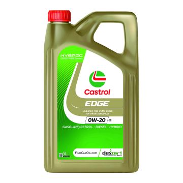 Castrol Motorolie Edge 0W-20 C5 5 Liter