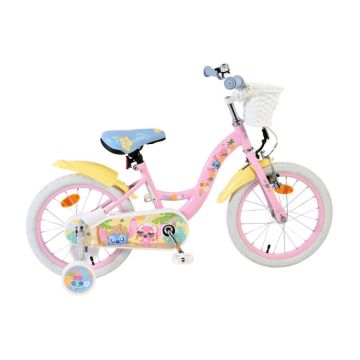 Disney Stitch Kinderfiets Meisjes 16 inch Roze 2025