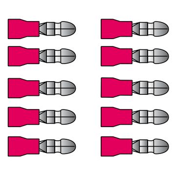 Carpoint Kabelverbinder Rood 547