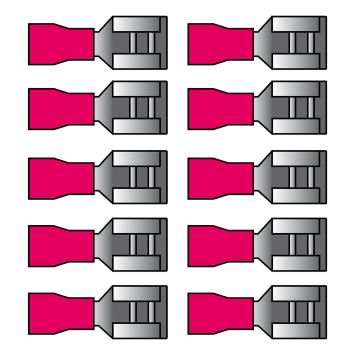 Carpoint Kabelverbinder Rood 541