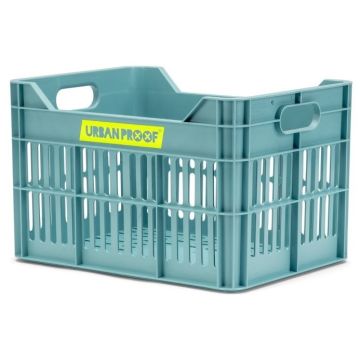URBAN PROOF Gerecyclede fietskrat Junior 15 Liter Luchtblauw