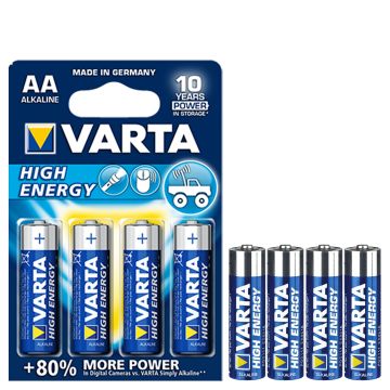 Varta Batterijen High Energy AA