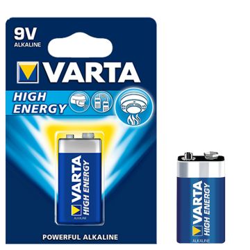 Varta Batterijen High Energy 9V