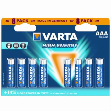 Varta Batterijen High Energy AAA Multipak