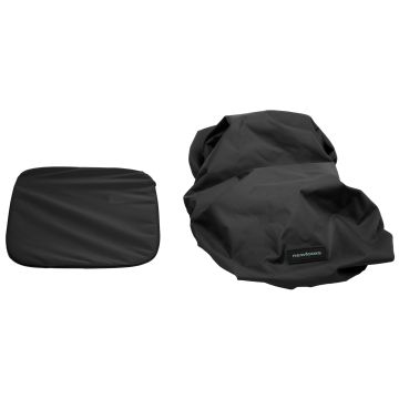 NEW LOOXS Shopping package Clipper bestaande uit stevige bodemplaat en waterdichte hoes zwart