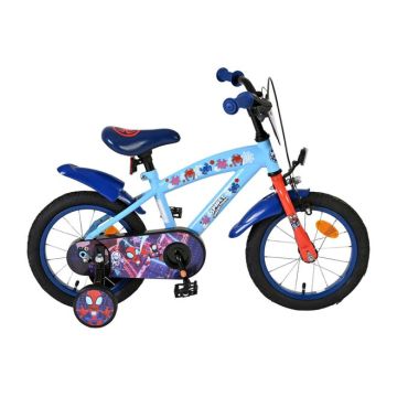Spidey Kinderfiets Jongens 14 inch Blauw 2025