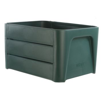 MIRAGE Fietskrat 'Klik 'n Krat' groen 24 liter