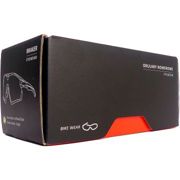 Kross Fietsbril Braker UV400 verwisselbare lenzen beige frame