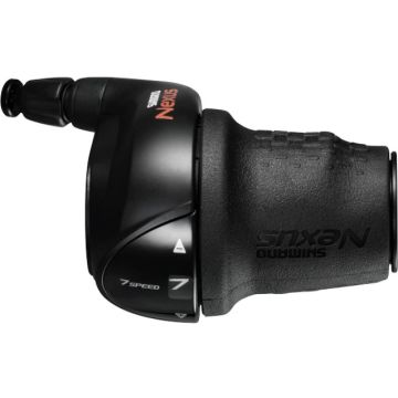 Shimano Draaiversteller 7 speed Nexus SL-C3000 voor NX40 inclusief kabels zwart